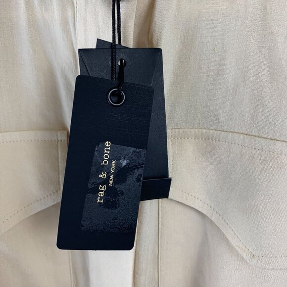 NWT Rag&Bone Selma Tie Waist Midi Dress Size XS - Picture 11 of 13